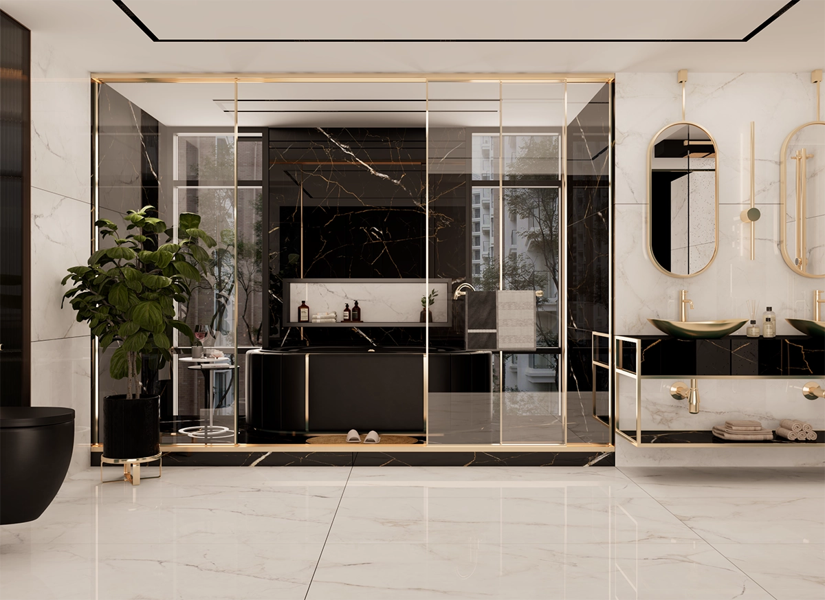 Buying Guide for Bathroom and Toilet Tiles and Ceramics