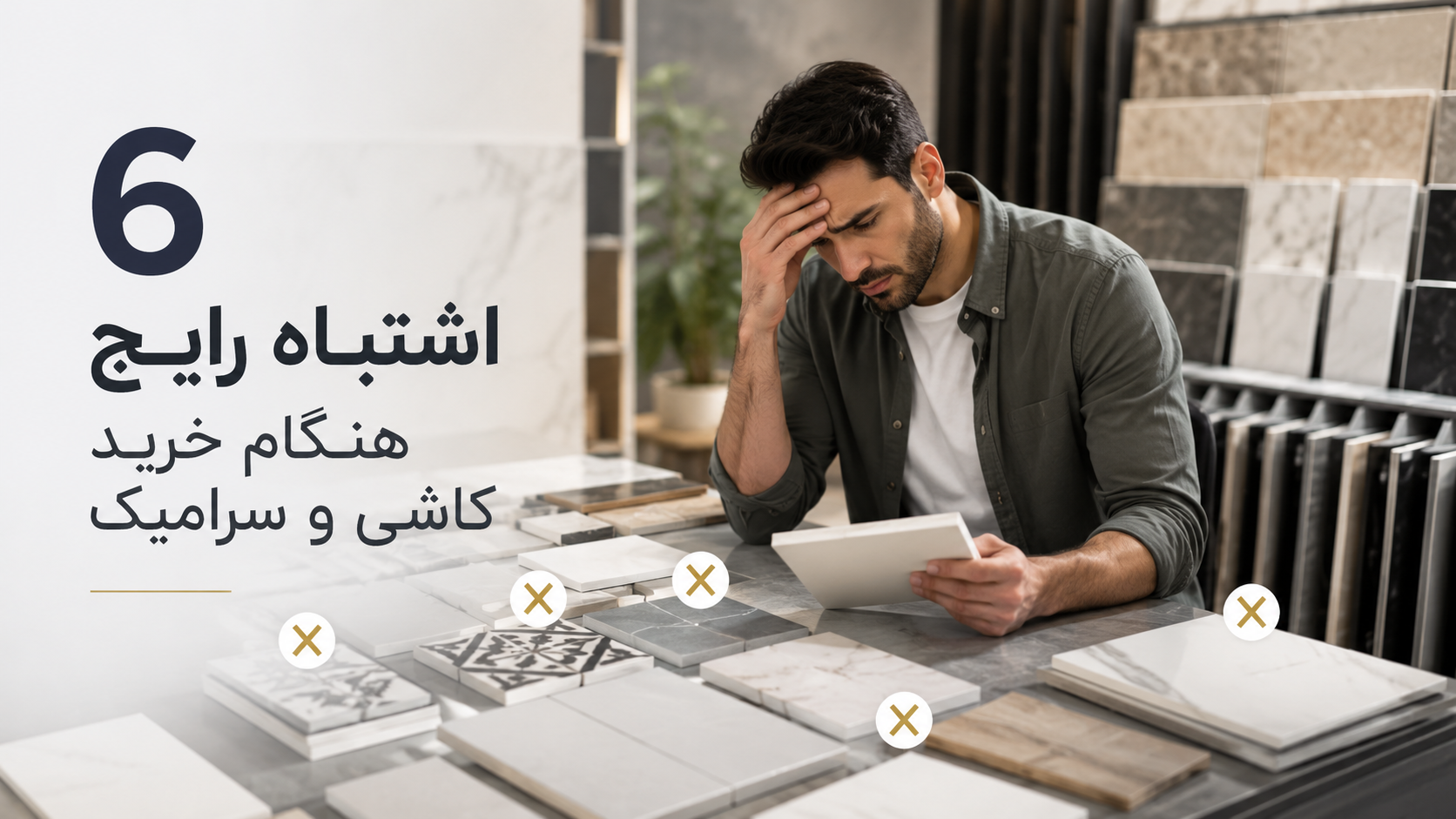 Top 6 Common Mistakes When Buying Tiles and Ceramics | A Complete Guide to Choosing the Best Tiles