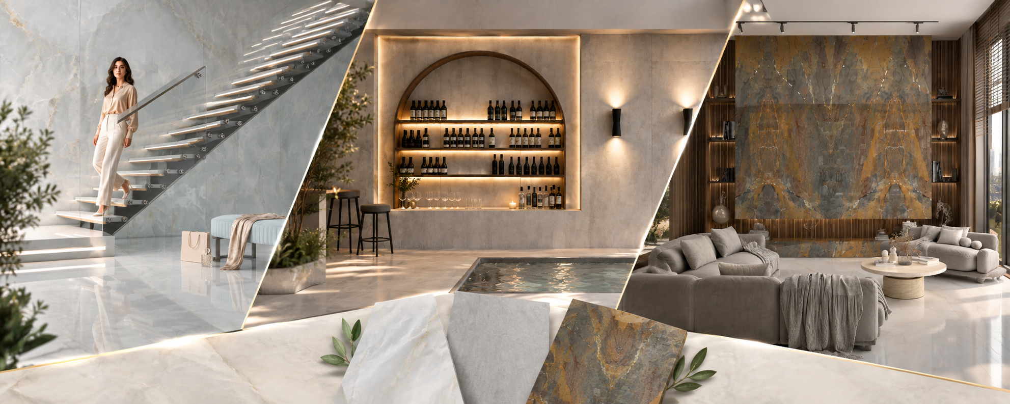 Stone-Look, Onyx, or Concrete-Effect Ceramic Tiles? Which Is the Better Choice for Your Home?